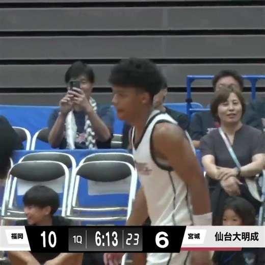 3試合連続20得点超え⁉ 福岡大大濠 #本田蕗以(#14)アンストッパブル🤷‍♂️ この試合はスリー7本成功🏹