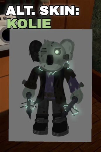 NEW KOLIE SKIN HALLOWEEN IN PIGGY!? concept 🎃😈 #robloxpiggy #roblox #newupdate #piggyroblox #scary