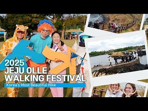 [JEJU OLLE TRAIL] 2025 Jeju Olle Trail Festival Highlights 🌿 | Korea’s Most Beautiful Hike