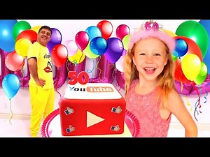 Nastya, Like Nastya kanalında 50 milyon aboneyi kutluyor