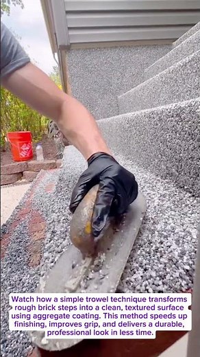 Stair Makeover Hack Will Blow Your Mind – Fastest Way to Upgrade Concrete Steps!”
