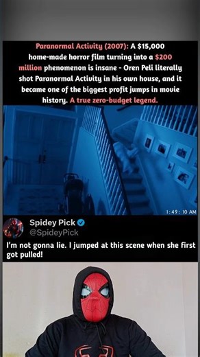 In Paranormal Activity (2007), A Home Video Terrified the World