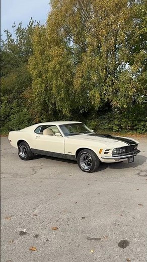 1970 Mustang Mach 1 Sound - 351 V8 Cleveland | Mustangs For Sale UK
