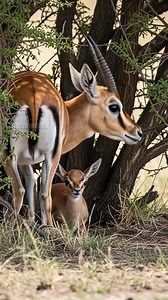 3M views · 9.4K reactions | Mother Gazelle Protects Her cubs From Falcon! #rescue #animals #Wildlife | Paul & Friends | Facebook