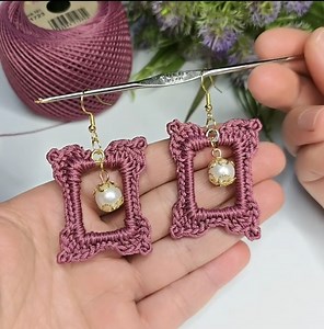 171K views · 1.9K reactions | Wow  Super easy and cute crochet earrings tutorial for your friends  ❤️ #Angel_crochet_the_best #crochet #tutorial #earrings #Explore | Angel crochet | Facebook