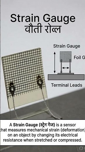 #StrainGauge #Sensors #Engineering #Instrumentation #MechanicalEngineering