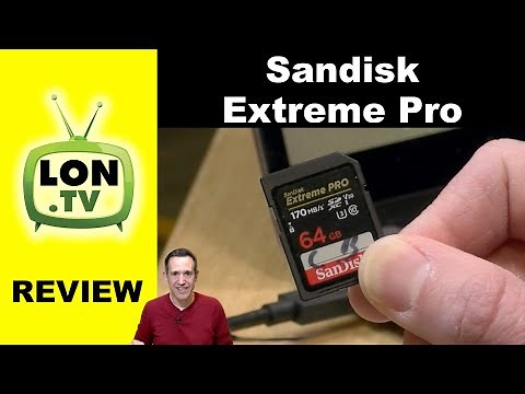 Sandisk Extreme Pro SD Card Review