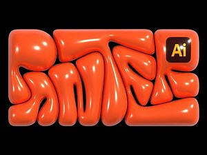 How To Design Inflated Bubble Text Effects In Illustrator FAST