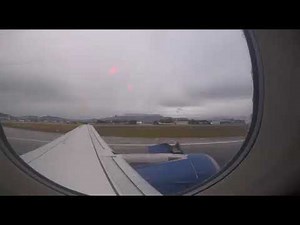 A piece of an airplane’s engine falls off during take-off