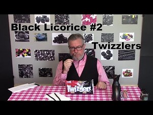 Black Licorice 2 - Twizzlers & Ingredients