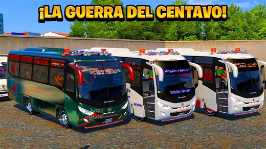 ¡Busetas a Máxima Velocidad por Calles de Colombia! | American Truck Simulator