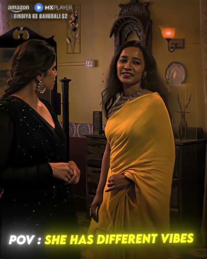 She Has Different Vibes 🔥 #shorts #entertainment #amazonmxplayer #bindiyakebahubali #funny