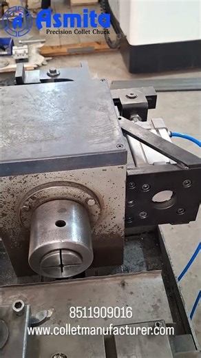 Pneumatic Operated Rotary Collet Chuck | ASMITA INDUSTRIES | Collet Manufacturer