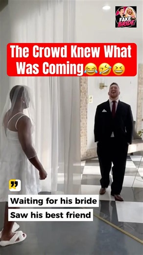 Fake Bride 😂 | The Crowd Knew What Was Coming
