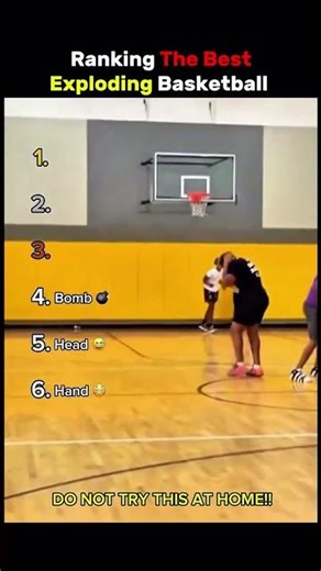 Ranking The Best Exploding Basketball