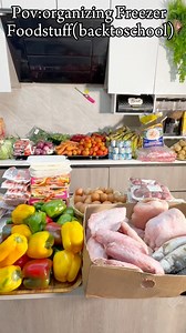 Fridge and freezer restock 💯😩 #fridgeorganization #recipes #asmr #restock #restockwithme #restockasmr #groceries #stress #fridgerestock #restocking #viralvideoシ #fypシ゚ #shopping #restock | Kamsi and mum