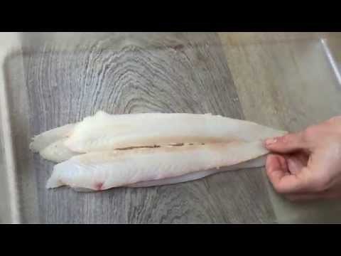 How to fillet and trim fresh Dover sole
