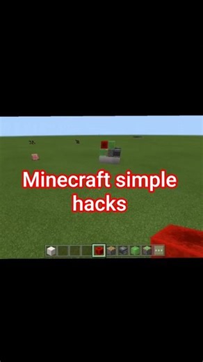 Easy Minecraft hacks you should try 😎🔥 #minecrafthacks #minecrafttricks #gaming#krish