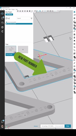 How to Emboss, Deboss & Serialize 3D Prints in GrabCAD Print Pro💡
