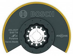 Bosch OSL312T 3-1/2 in. Starlock® Oscillating Multi Tool Titanium Bi-Metal Segmented Saw Blade