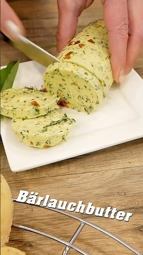 Das beste an der Bärlauchzeit 🌿 Bärlauchbutter