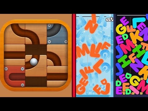 Roll the Ball Puzzle VS 🔤 I Like ABC Alphabet Merge Gameplay Puzzle games