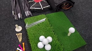 Gagalileo Golf Net: Training for Teens Beginners with Target Portable Indoor Outdoor Hitting Practice