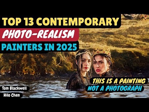 TOP 13 CONTEMPORARY PHOTO REALISM PAINTERS OF OUR TIME