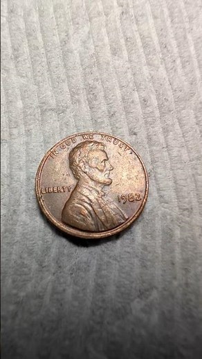 1982 Copper Penny: Worth More Than You Think #treasurehunt #rarecoins #penny