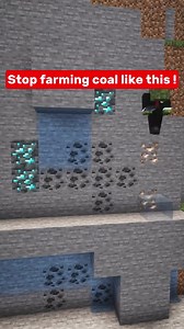 Minecraft Coal farm #Minecraft #minecraftbuilding #minecrafttutorial | mrbushmc