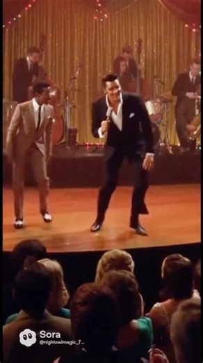 Elvis Presley & Sammy Davis Jr: The Frug Dance-Off (Reimagined Edit) 🦉 #shorts #elvispresley