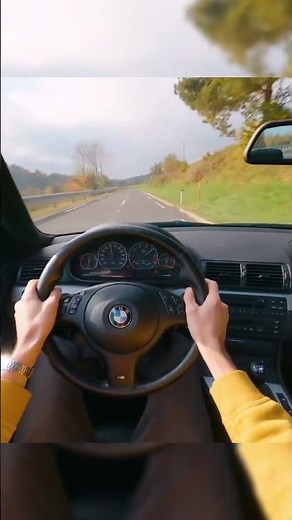 BMW E46 330Ci POV Drive – Iconic Straight-Six Experience