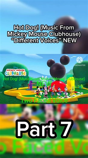 Hot Dog! (Music From Mickey Mouse Clubhouse) “Different Voices” NEW - Part 7 #Shorts #Clips #Part7