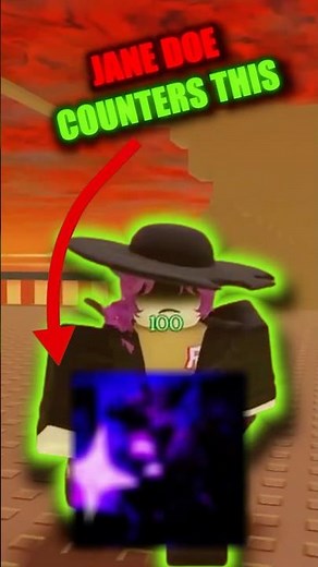 Jane Doe completely counters this killer #forsaken