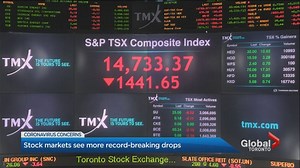 Stock market plummets again amid COVID-19 fears