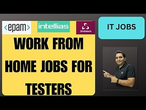 WFH Testing Jobs | Manual Testing| QA Jobs| Rd Automation Learning