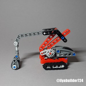 LEGO MOC-113757 42132 Tracked Cherry Picker (Technic 2022)