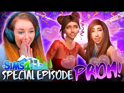 *SPECIAL EPISODE* PROM NIGHT! 💋👑(The Sims 4 IN THE SUBURBS #6! 🏘)￼