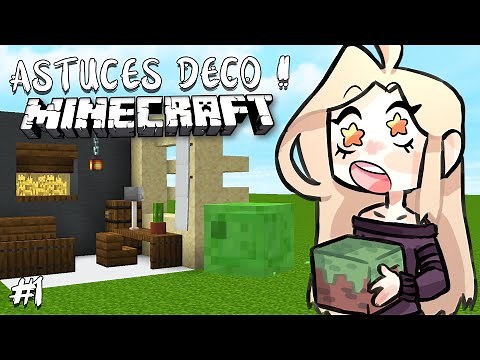 Astuces DÉCO: Les CHAMBRES !! Ep. 1 (Décorations tuto Minecraft)