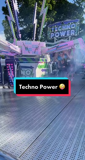 Techno power #fyp #foryou #fun #funfairsuk #kirmes #foryoupage #rides #funfair #allthefunofthefair