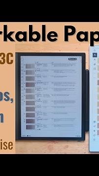 Remarkable Paper Pro First Impressions Review (vs Boox Note Air 3C)