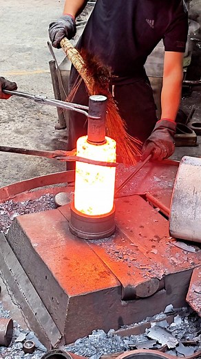 Inside the forging factory Steel Forging Slow Motion – Heat, Sparks, and Power! #forging #machine #process #factory #blacksmith #fblifestyle | Inside the factory