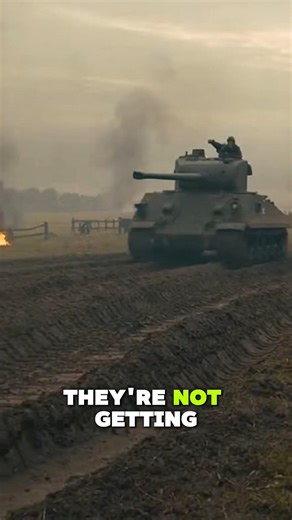 Inside a Sherman tank pushing forward to control the battlefield #worldwar2 #ww2 #dday #ww2history