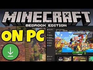 How To Play Minecraft Bedrock on PC or Laptop