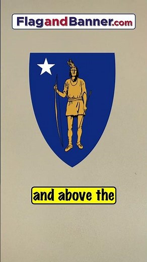 The Massachusetts Flag Explained | Flag Facts #flag #history #massachusetts #vexillology #usa