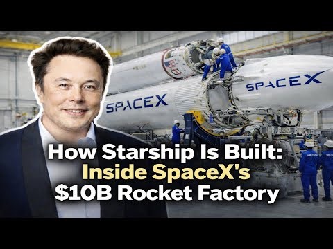 How Starship Is Built: Inside SpaceX’s $10B Rocket Factory