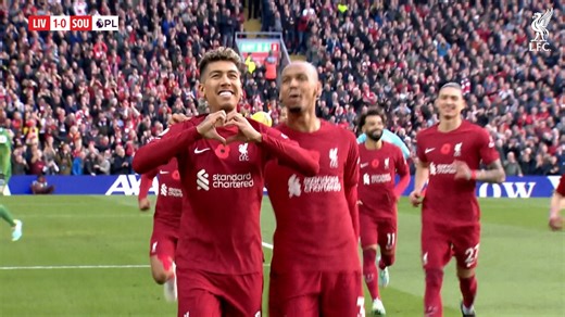 Bobby Firmino opener 👊 Darwin Nunez double 👌 12/11/22 🗓️ | Liverpool FC