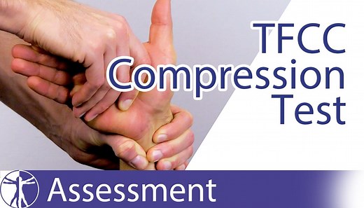 TFCC COMPRESSION TEST The triangular fibrocartilage complex, abbreviated as TFCC consists of the articular disc, the meniscus homologue, the dorsal and palmar radioulnar ligaments, the ulnolunate and ulnotriquetral ligaments and the extensor carpi ulnaris tendon sheath. As a center of forearm rotation, the TFCC plays a key role in stabilization, rotation, translation, loading transmission to the wrist and acts as an essential pivot point. Due to its anatomical location as well as its involvement