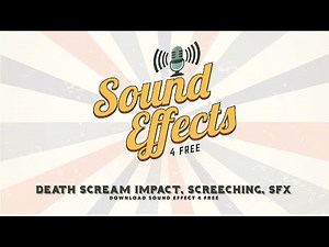 Death Scream Impact, Screeching, Synth Pad SFX - Sound Effect