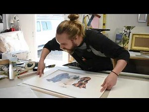 Framing your Coloured Pencil Art